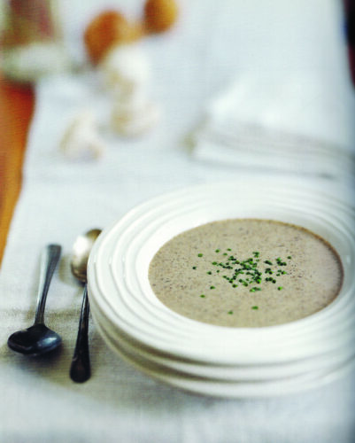 Mushrooms are the star of this meal